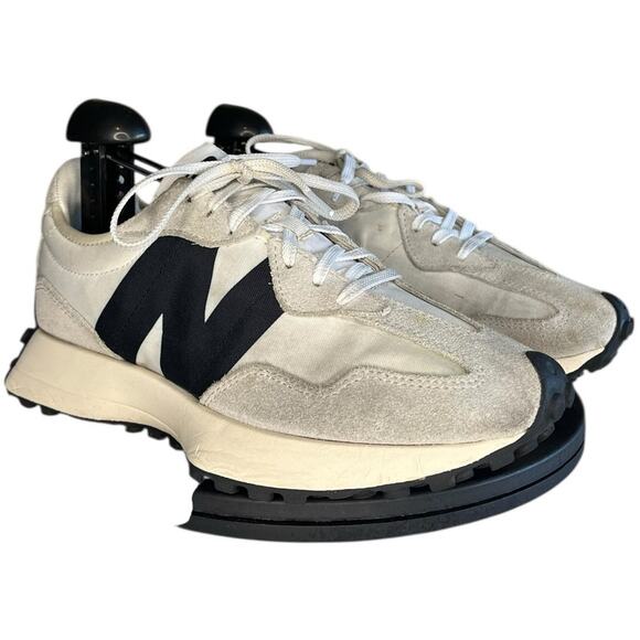 ***SOLD*** New Balance 327 WS327FE Leather Athletic Running Shoes Size M7.5/W9 - Picture 3 of 6